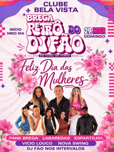 Dj Fão, Pank Brega, Labaredas, Espartilho, Vício Louco e Nova Swing - Brega Retrô do Dj Fão