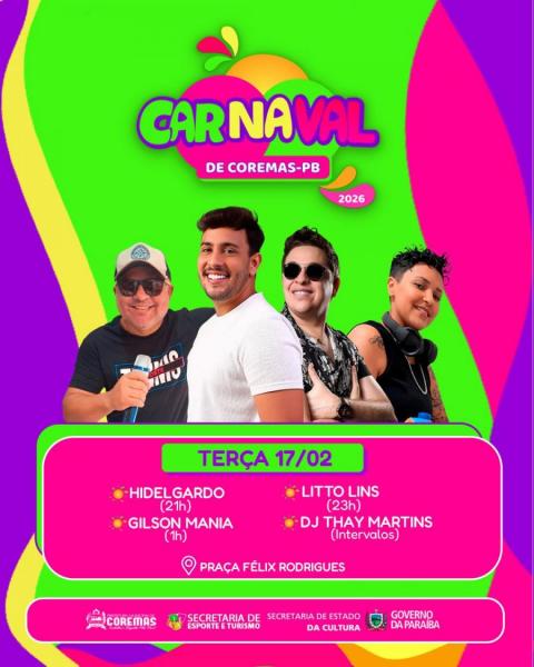 Hidel Guardo, Litto Lins, Gilson Mania e Dj Thay Martins