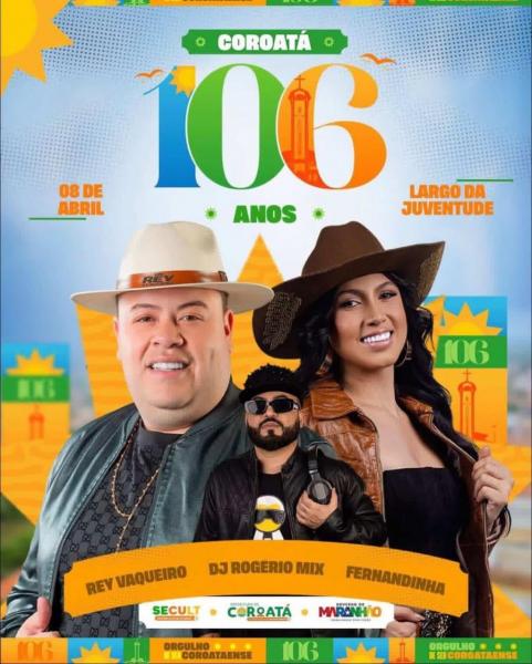 Rey Vaqueiro, Dj Rogério Mix e Fernandinha