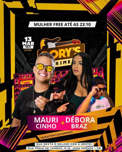 Mauricinho e Débora Braz