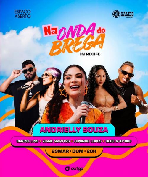 Andrielly Souza, Carina Lins, Ziane Martins, Juninho Lopes e Dedé A Mais de 1000