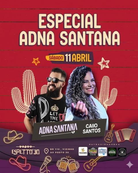 Adna Santana e Caiio Santos