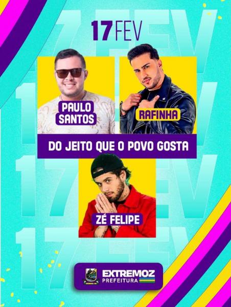 Zé Felipe, Paulo Santos e Rafinha