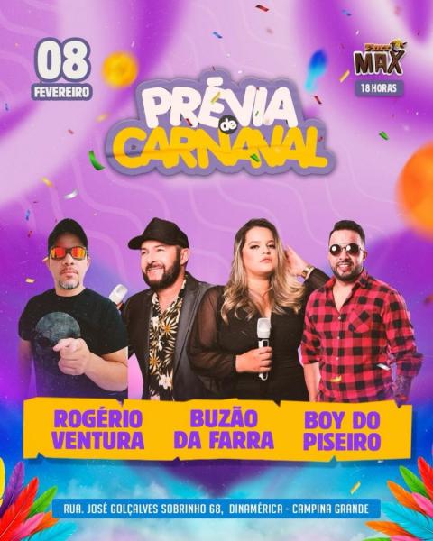 Buzão da Farra, Rogério Ventura e Boy do Piseiro - Prévia de Carnaval