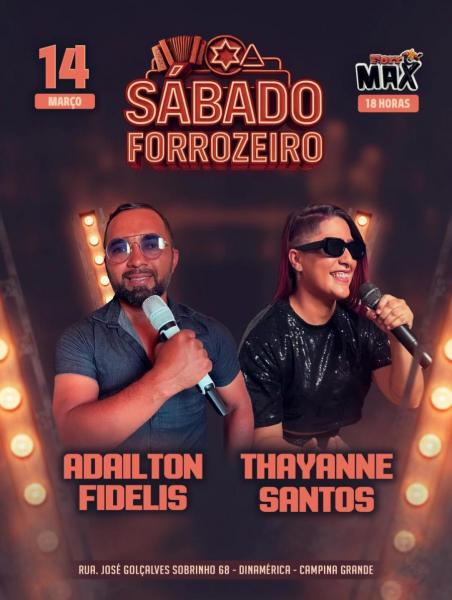 Adailton Fidelis e Thayanne Santos