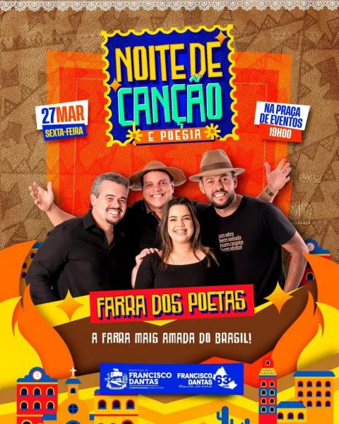 Farra dos Poetas - Noite de Canção & Poesia