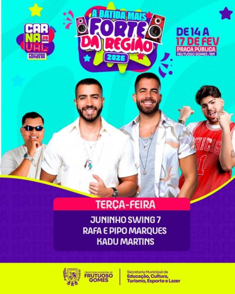 Juninho Swing 7, Rafa & Pipo Marques e Kadu Martins