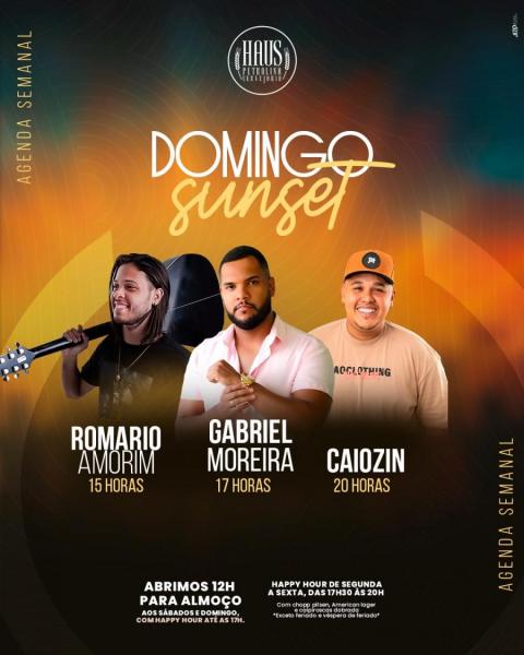 Romario Amorim, Gabriel Moreira e Caiozin
