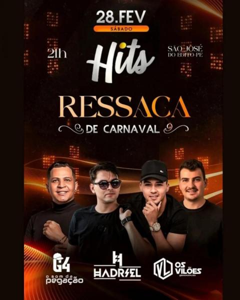 Hadriel, G4 O Som da Pegação e Os Vilões - Ressaca de Carnaval