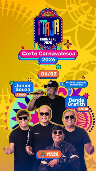 Banda Grafith e Júnior Souza - Corte Carnavalesca 2026