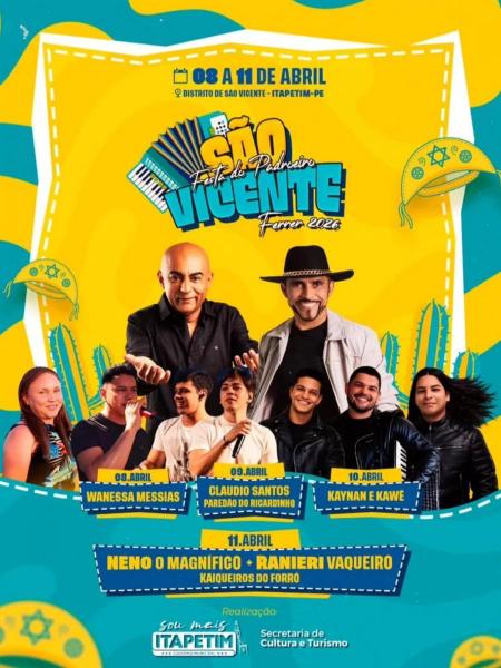 Claudio Santos e Paredão do Ricardinho -  Festa de São Vicente Ferrer 2026