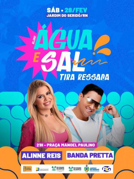 Alinne Reis e Banda Pretta - Bloco Água & Sal Tira Ressaca