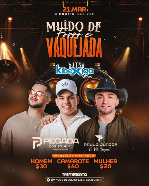 Pegada dos Plays e Paulo Júnior - Muído de Vaquejada