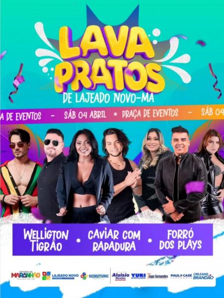 Welligton Tigrão, Caviar com Rapadura e Forró dos Plays - Lava Pratos 2026