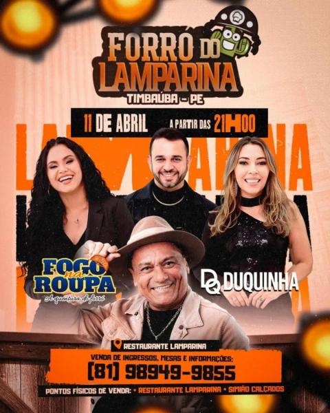 Fogo na Roupa e Duquinha - Forró do Lamparina