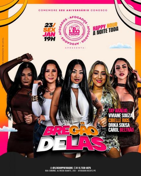 Tay Araújo, Viviane Souza, Cibelle Rios, Drika SOusa e Carol Beltrão - Bregão Delas