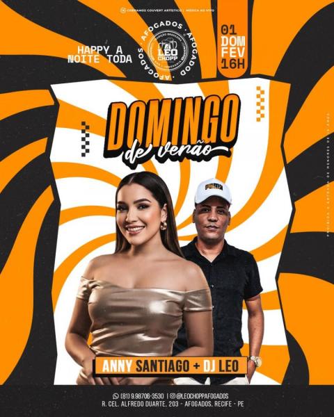 Anny Santiago e Dj Leo