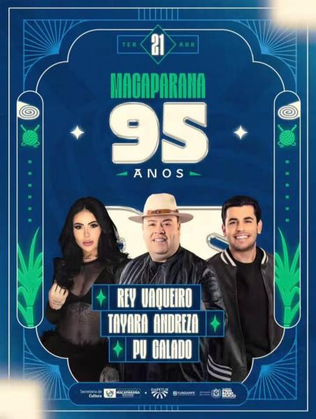 Rey Vaqueiro, Tayara Andreza e PV Calado