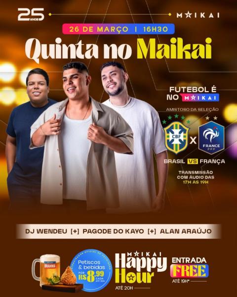 Pagode do Kayo, Alan Araújo e Dj Wendeu