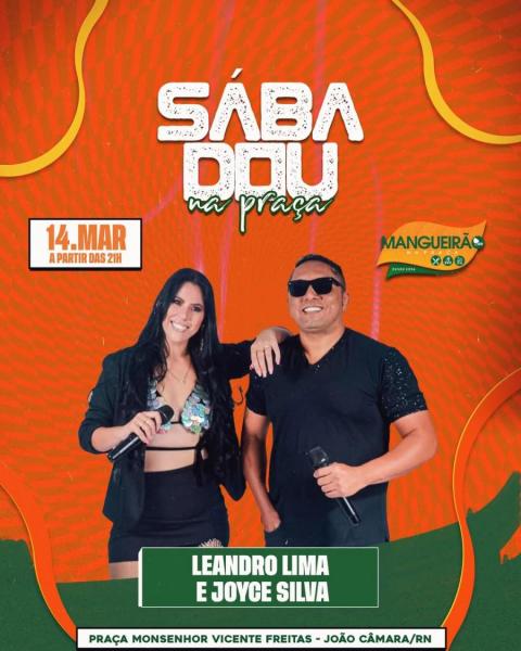 Leandro Lima e Joyce Silva