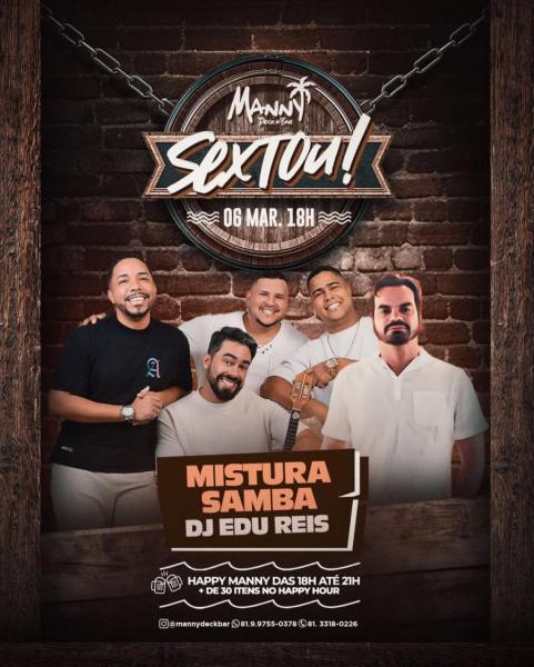 Mistura Samba e Dj Edu Reis