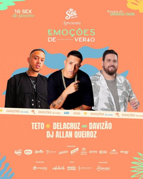Teto, Delacruz, Davizão e Dj Allan Queiroz - Emoções de Verão 2026