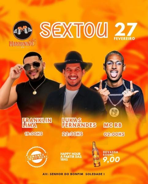 Franklin Lima, Lukas Fernandes e Mc RB