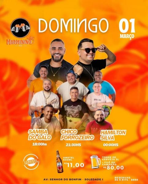 Samba do Galo, Chico Forrozeiro e Hamilton Silva