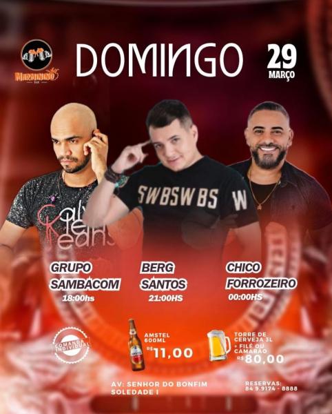 Smabacom, Berg Santos e Chico Forrozeiro