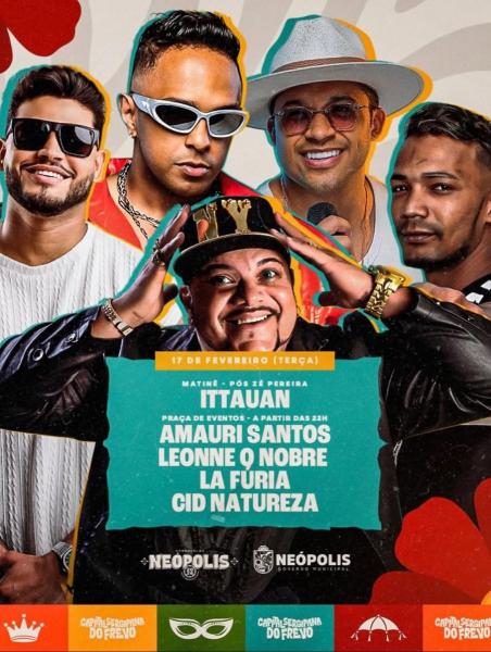 Ittauan, Amauri Santos, Leonne O Nobre, La Fúria e Cid Natureza