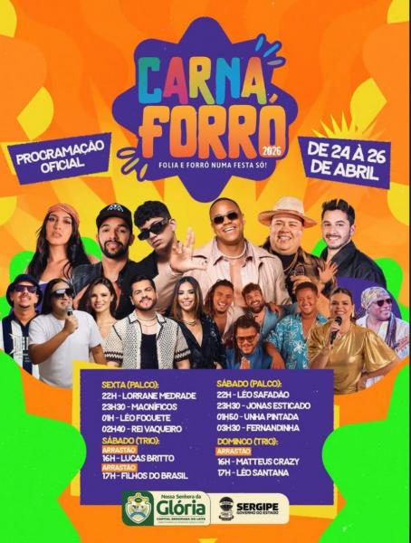 Léo Safadão, Jonas Esticado, Unha Pintada e Fernandinha - Carna Forró 2026