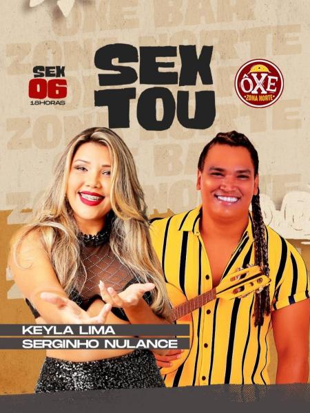 Keyla Lima e Serginho Nulance