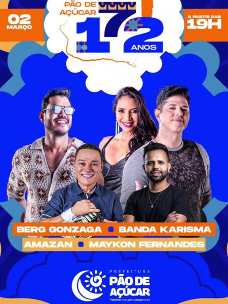 Berg Gonzaga, Banda Karisma, Amazan e Maykon Fernandes
