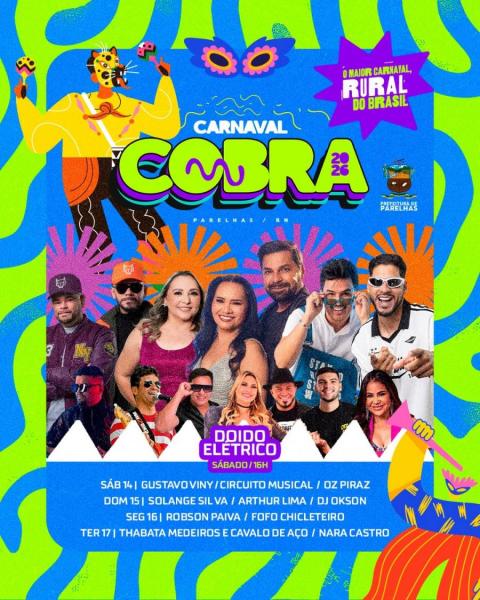 Robson Paiva e Fofo Chicleteiro - Carnaval Cobra 2026