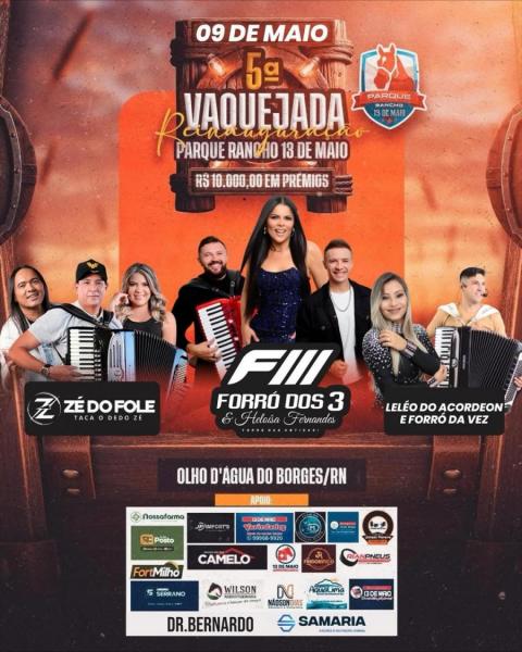 Forró dos 3, Zé do Fole e Leléo do Acordeon & Forró da Vez