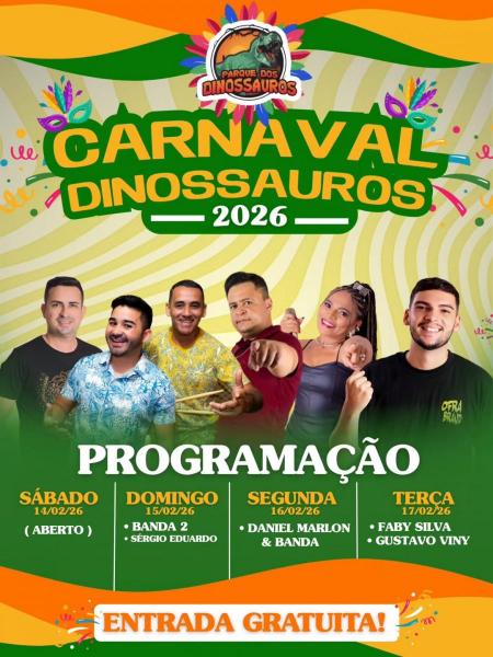 Daniel Marlon - Carnaval Dinossauros 2026