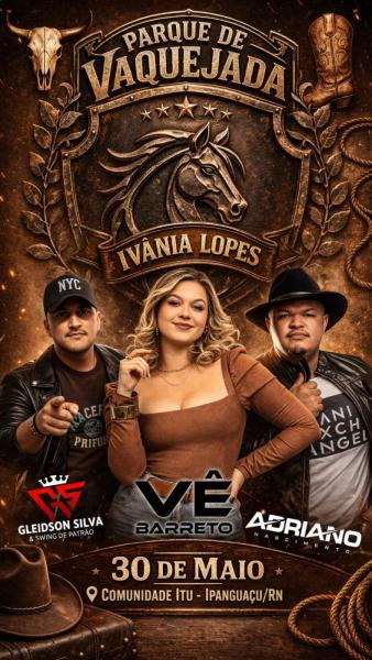 Vê Barreto, Gleidson Silva e Adriano Nascimento