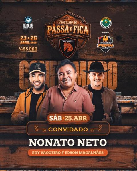 Nonato Neto, Edyr Vaqueiro e Edson Magalhães