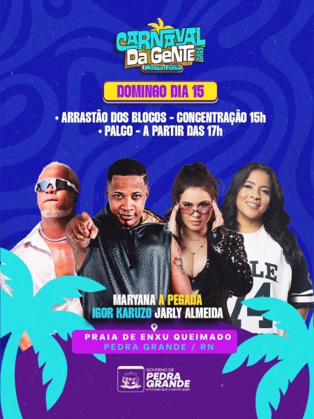 Maryana, Igor Karuzo e Jarly Almeida