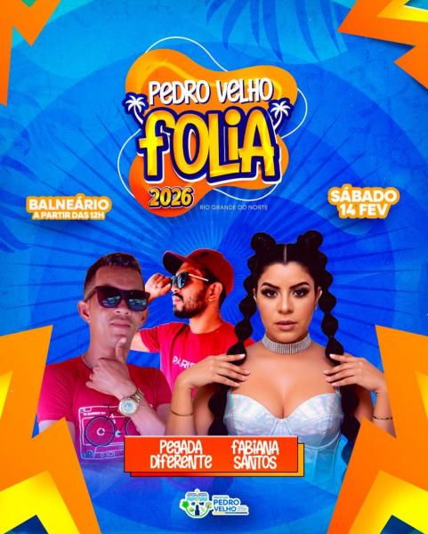 Pegada Diferente e Fabiana Santos - Pedro Velho Folia 2026