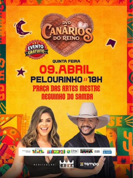 Canários do Reino, Fulô de Mandacaru, Buscapé Arreio de Ouro, Kátia & Aduílio e Chambinho do Acordeon