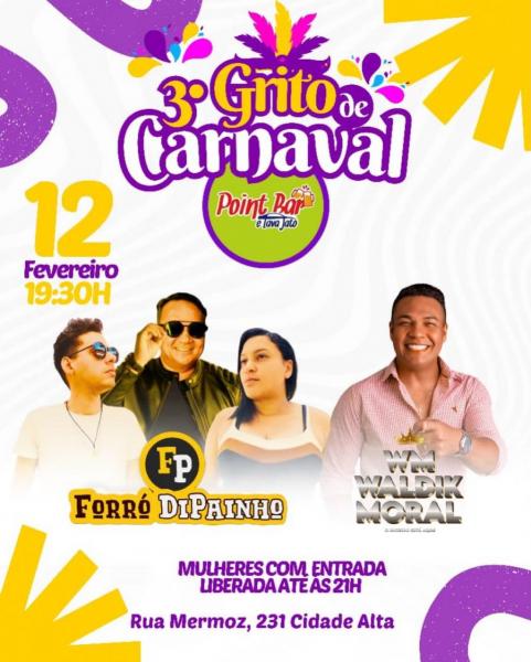 Forró DiPainho e Waldik Moral - 3º Grito de Carnaval 2026