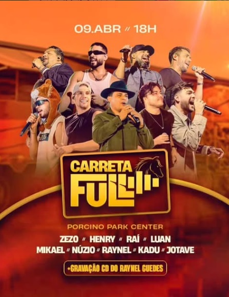 Zezo, Henry Freitas, Raí Saia Rodada, Luan Estilizado, Mikael, Núzio Medeiros, Raynel Guedes, Kadu Martins e Jotave - Carreta Full