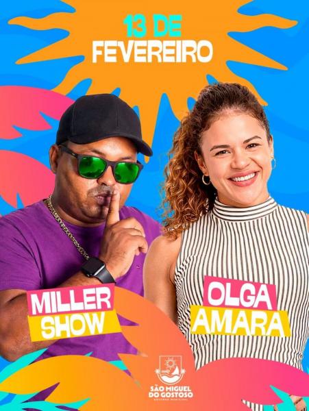 Miller Show e Olga Amara