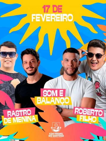 Som & Balanço, Rastro de Menina e Roberto Filho