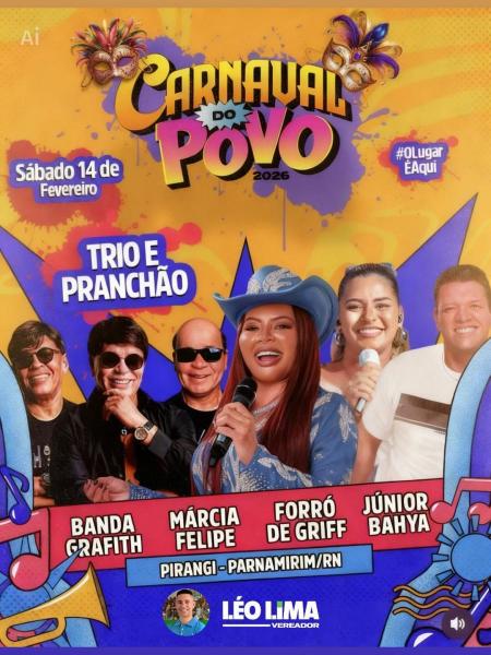 Márcia Fellipe, Banda Grafith, Forró de Griff e Júnior Bahya