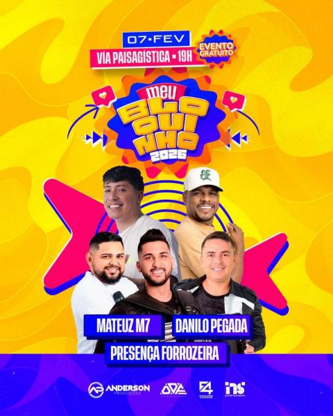 Mateuz M7, Danilo Pegada e Presença Forrozeira