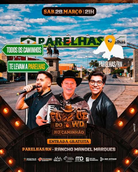 Will DI Paiva, Caninana e Gustvinho Vaqueiro - Fuzuê do WD no Caminhão