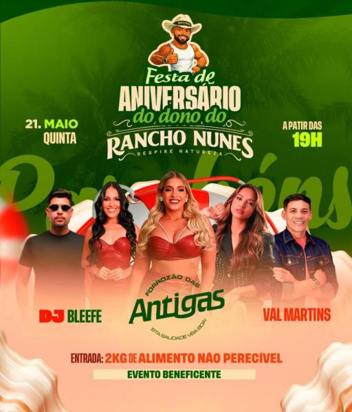 Forrozão das Antigas, Val Martins e Dj Bleefe