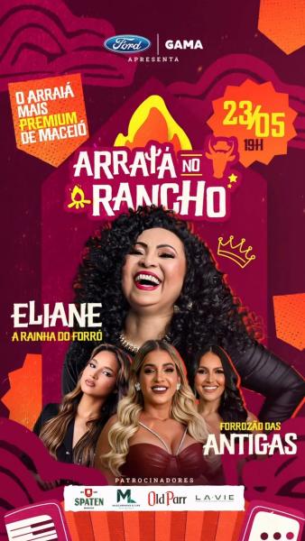 Eliane e Forrozão das Antigas - Arraiá no Rancho 2026